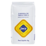 Farinha Trigo Jacy 1kg .