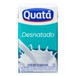 Leite L Vida Quata 1l Desnatado .