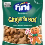 Bala Gelatina Fini 80g Formas Gingerbread